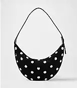 Studded Suede Hobo Bag | LOFT