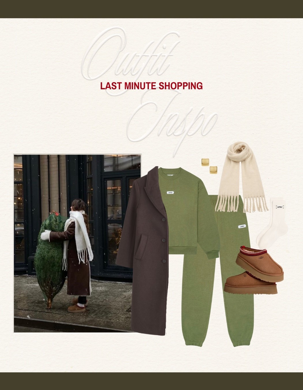 Last Minute Shopping: outfit inspo 🫒🎁🛒 

#LTKHoliday #LTKootd #LTKFindsUnder100