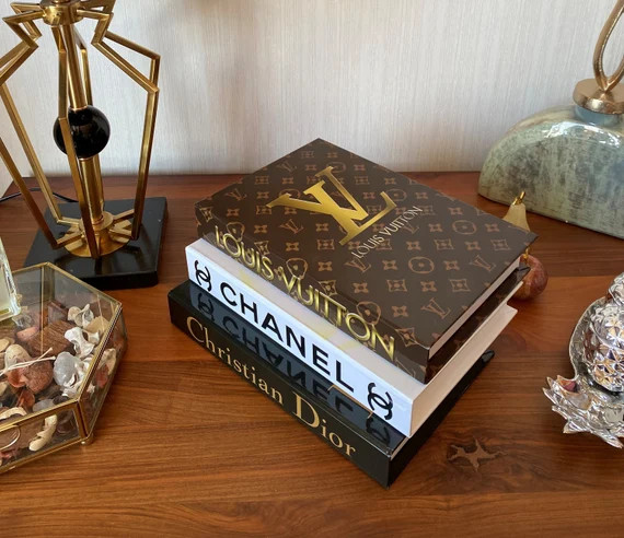 Decorative Luxury Display Book Sets Decor Books | Luxury Book Sets | Table Books | Custom Books |... | Etsy (US)