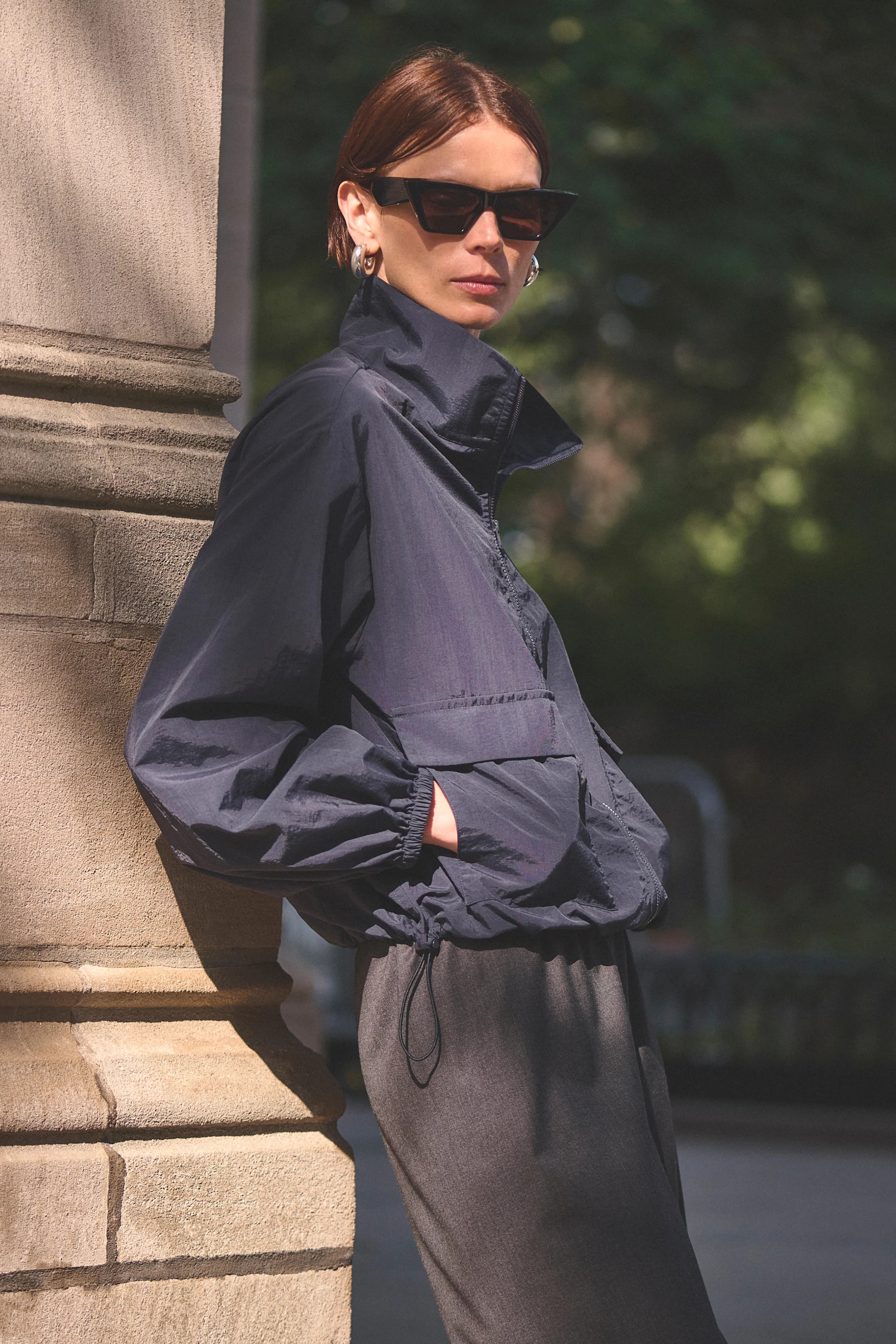 The Windbreaker in Navy | Sold Out NYC