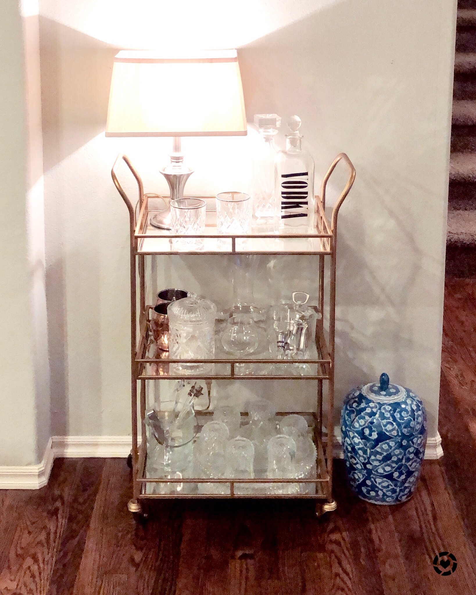 Everyone needs a bar cart for Holiday fun🥂 my fav’s are crystal and vintage

#LTKHoliday #LTKhome #LTKparties