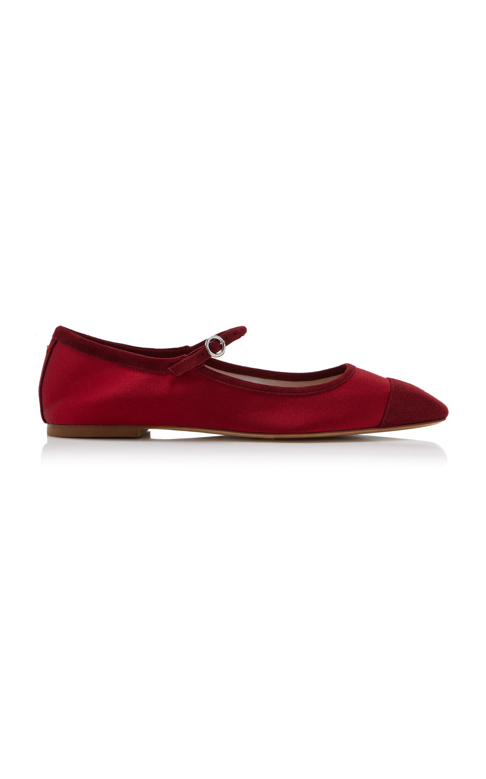 Uma Satin Mary-Jane Flats | Moda Operandi (Global)