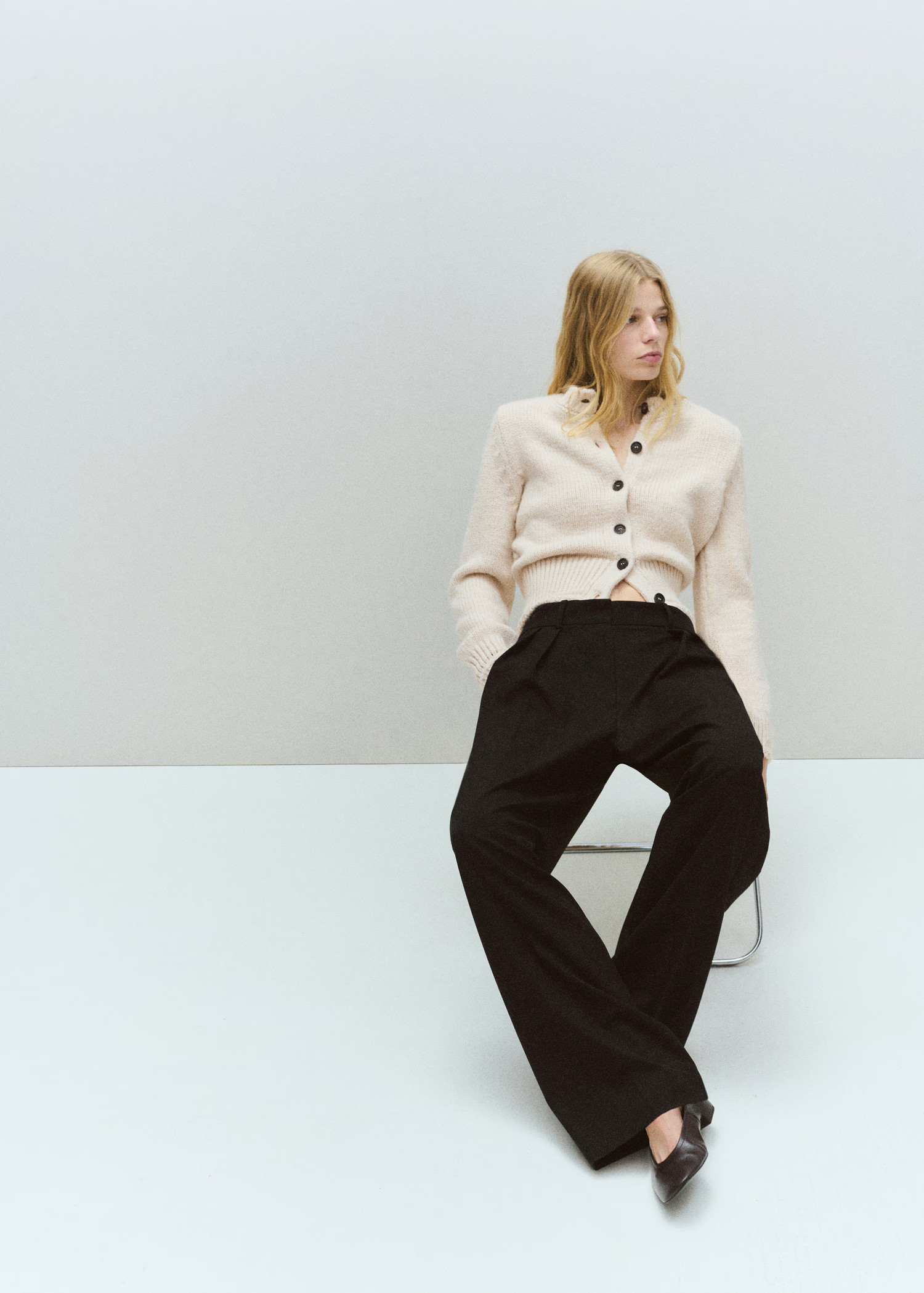 Knitted button cardigan | Mango (US/MX/AU)