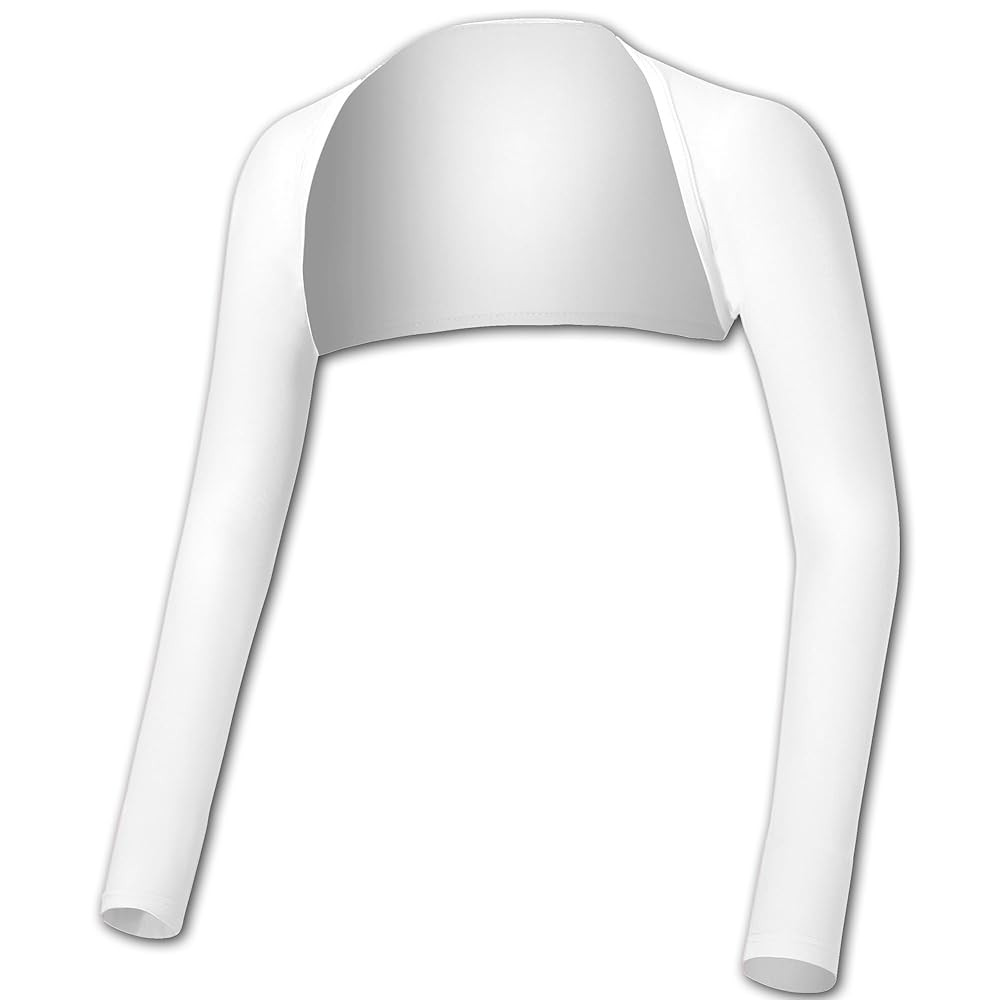 Ice Silk Coolness Fabric UPF50+ UV Sun Protection Compression Shawl Arm Sleeve Sport Shrug Golf S... | Amazon (US)