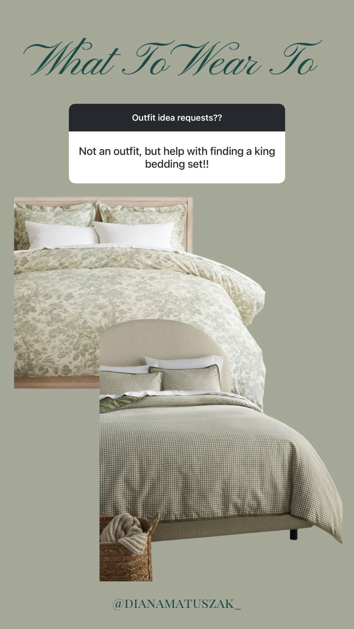 Kind size bedding ideas, invest option & save option 

#LTKSeasonal #LTKStyleTip #LTKHome