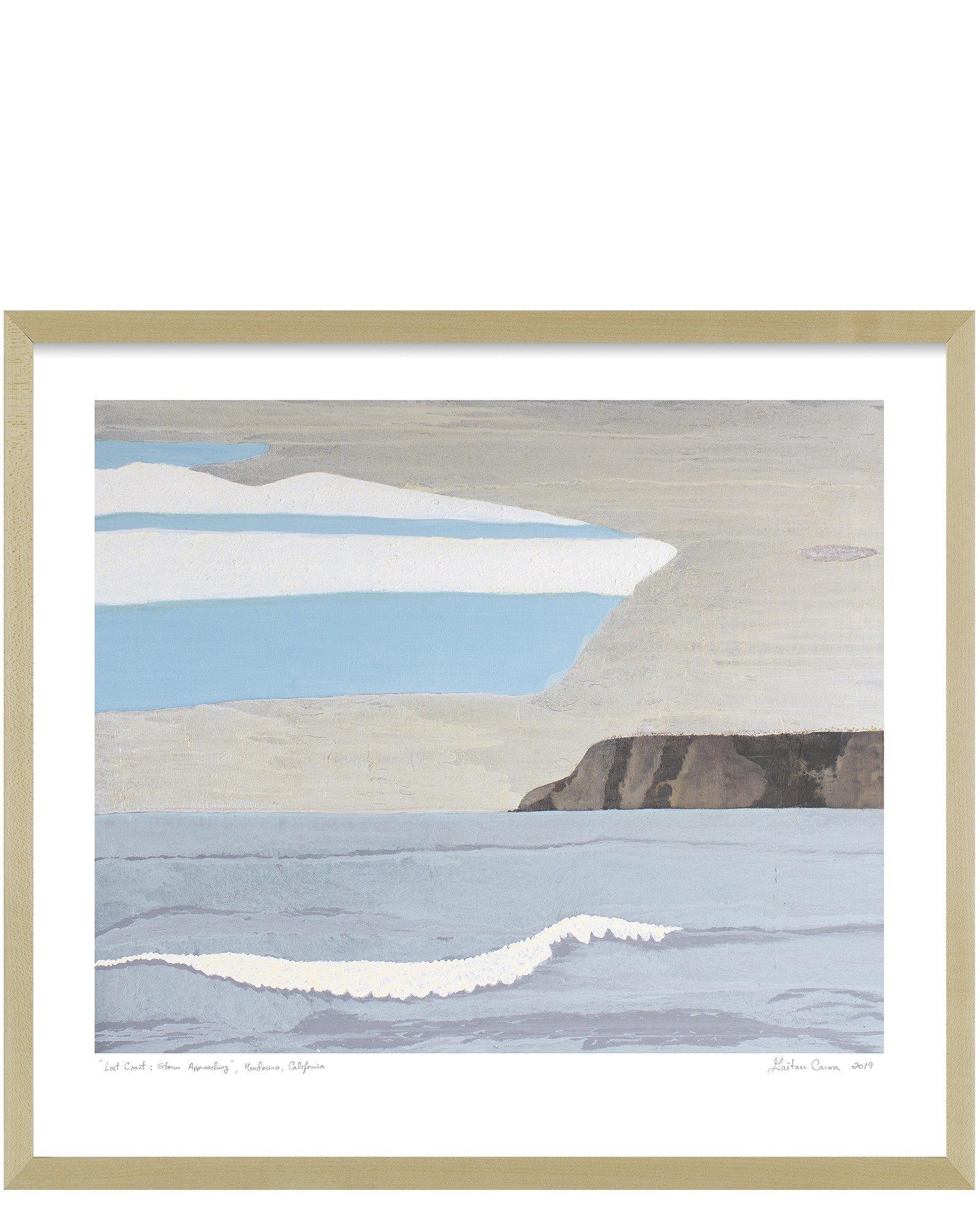 "Lost Coast: Storm Approaching" by Gaetan Caron | Serena and Lily