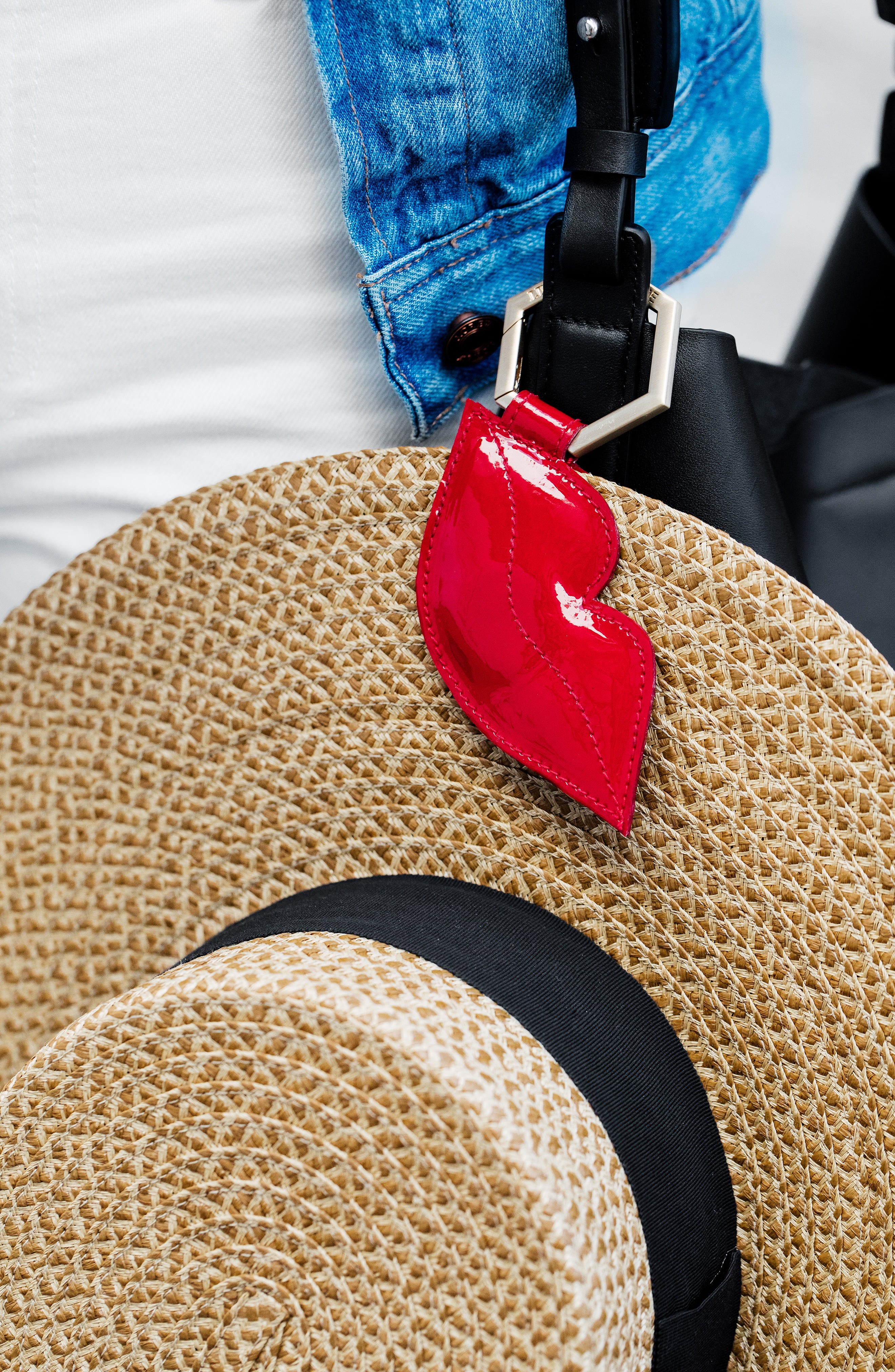 Toptote The Pout Leather Hat Clip - | Nordstrom