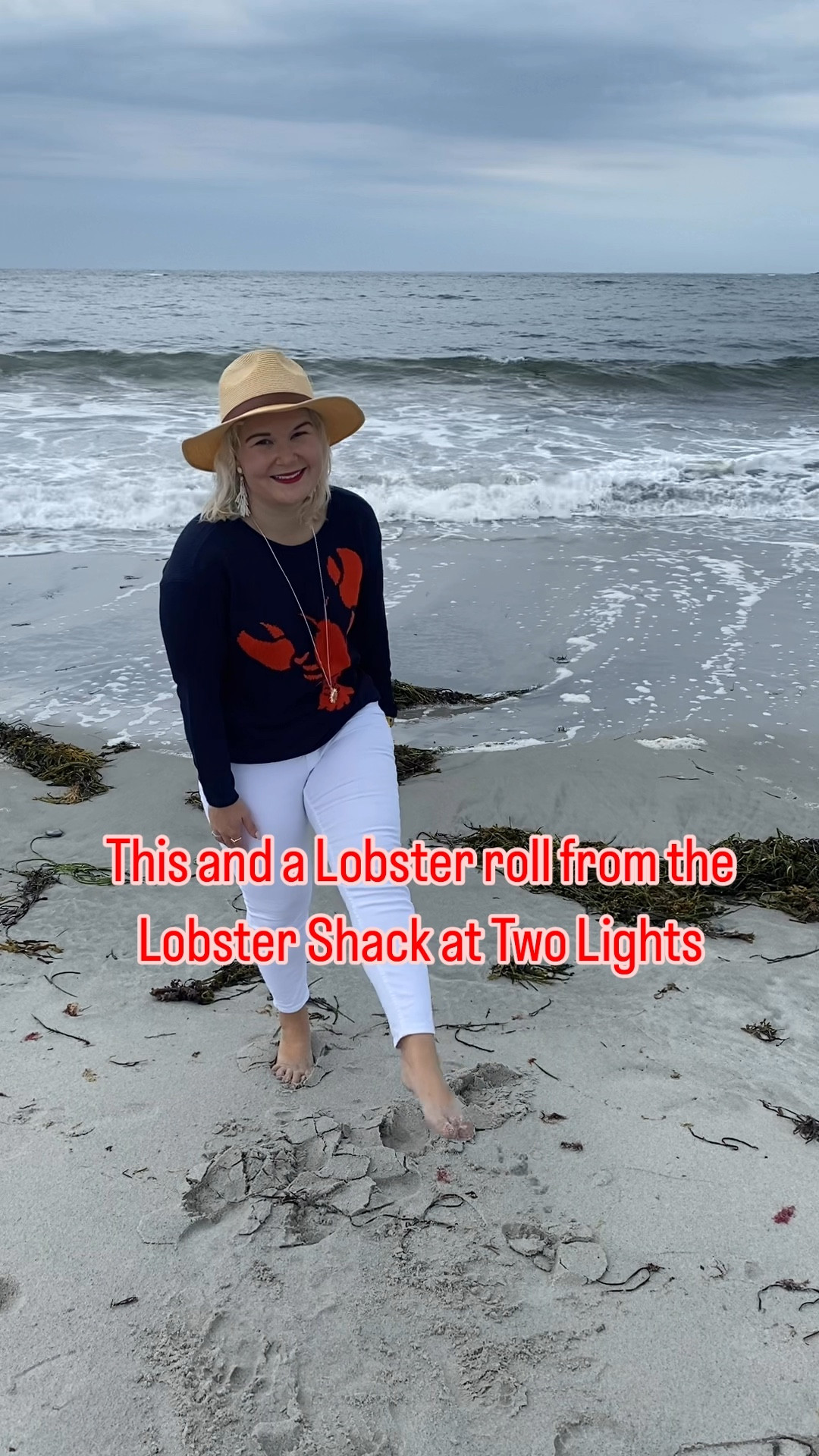 Absolute summer perfection👌🏼🦞⚓️

#thingstodoinmaine #mainelobstah #capeelizabeth #lobstershackattwolights #twolights #whenyourclothesmatchyourfood 

#LTKPetite #LTKSwim #LTKWatchNow