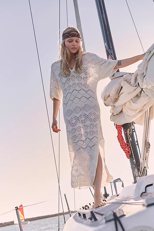 Islamorada Fauxchet Sweater Maxi | Free People (Global - UK&FR Excluded)