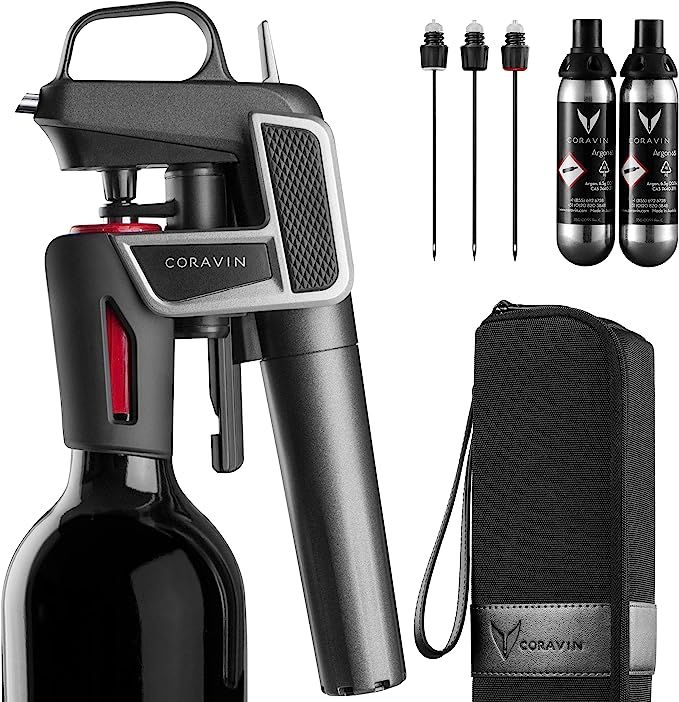 Coravin Model Two Plus Pack - Wine Preservation System - Includes 2 Argon Capsules, Replacement N... | Amazon (US)