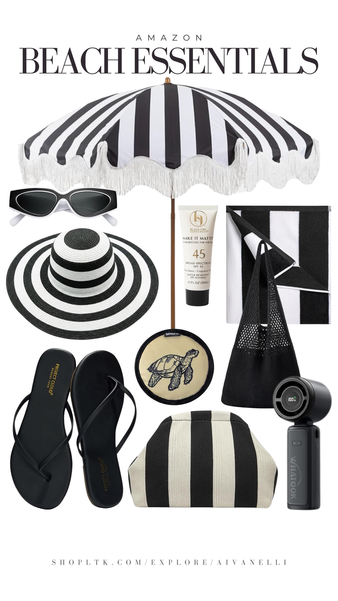 Amazon beach day essentials

Beach day must haves
Sand free beach gear
Pool and beach accessories
Waterproof travel essentials
Oversized beach towels
Portable beach chairs
Insulated cooler bags
Sun protection favorites
Coastal vacation essentials

#LTKootd #LTKSwim #LTKSeasonal