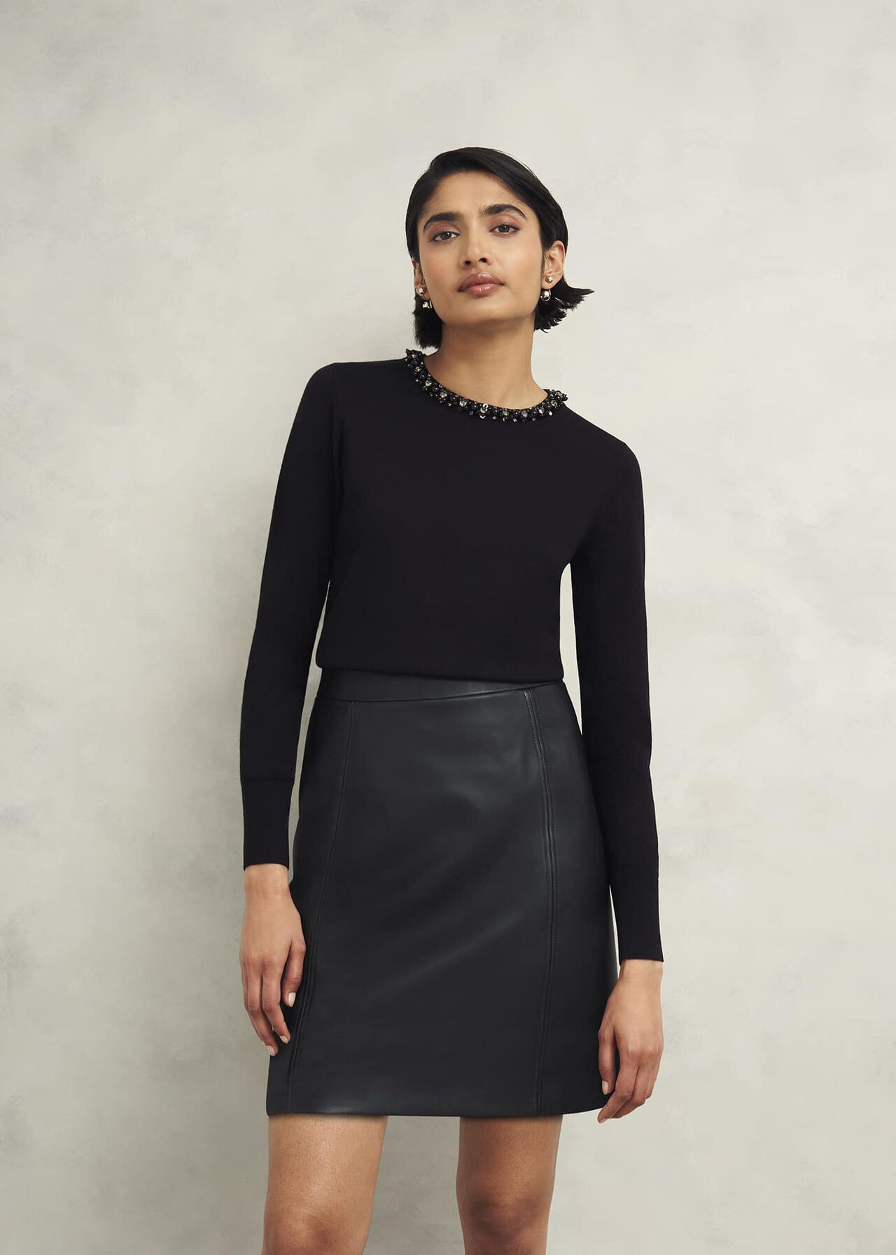 Oakley Beaded Sweater | Hobbs US | | Hobbs