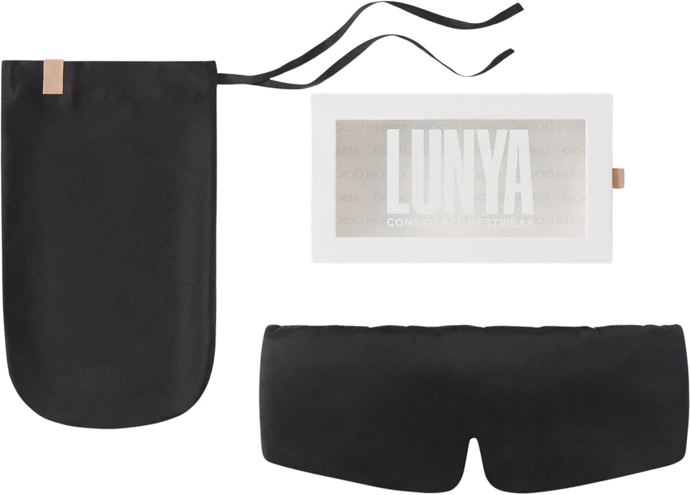 Lunya Men's Washable Silk Sleep Mask | Amazon (US)