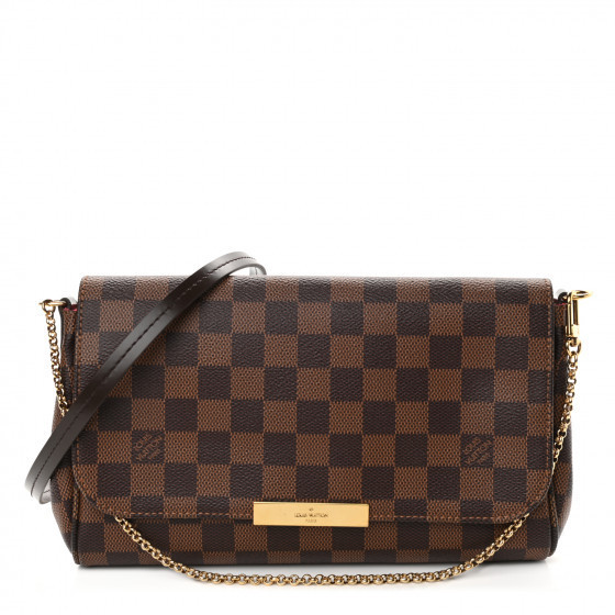 LOUIS VUITTON Damier Ebene Favorite MM | Fashionphile