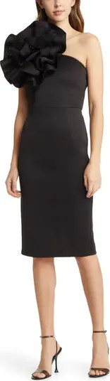 Marlena Rosette One-Shoulder Dress | Nordstrom