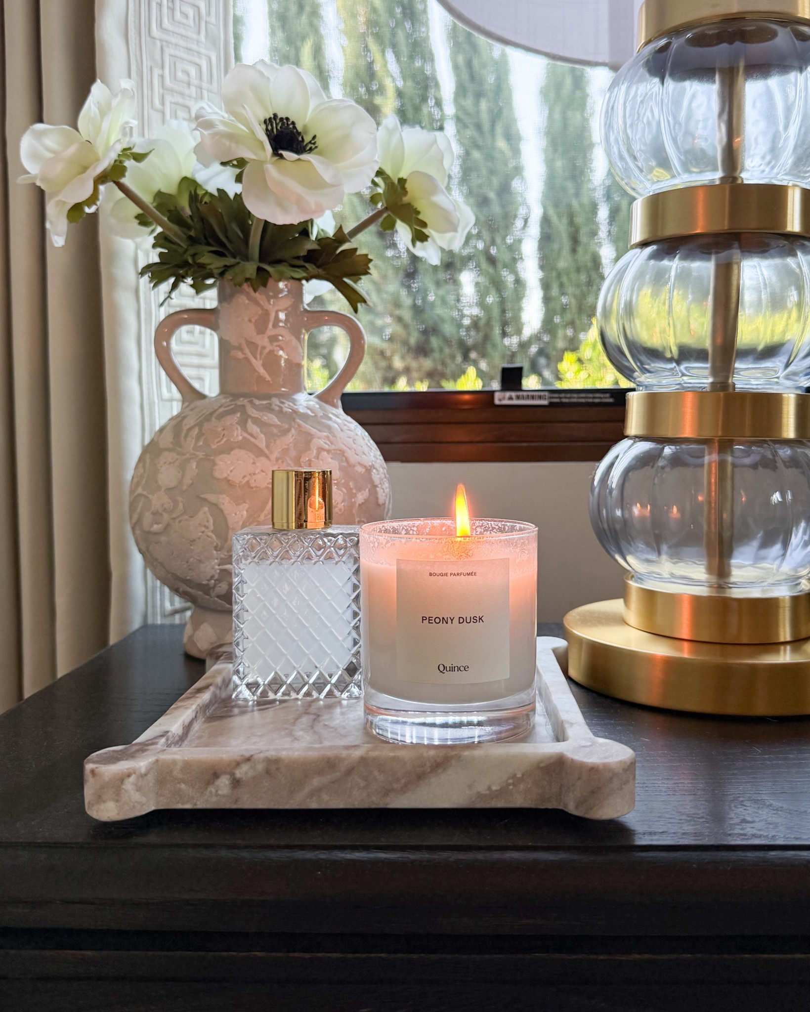 Favorite spring candle I keep in my nightstand 🥰 Along with the best pillow spray from Amazon I put in this pretty crystal bottle — a little luxury!

#LTKSaleAlert #LTKSeasonal #LTKHome