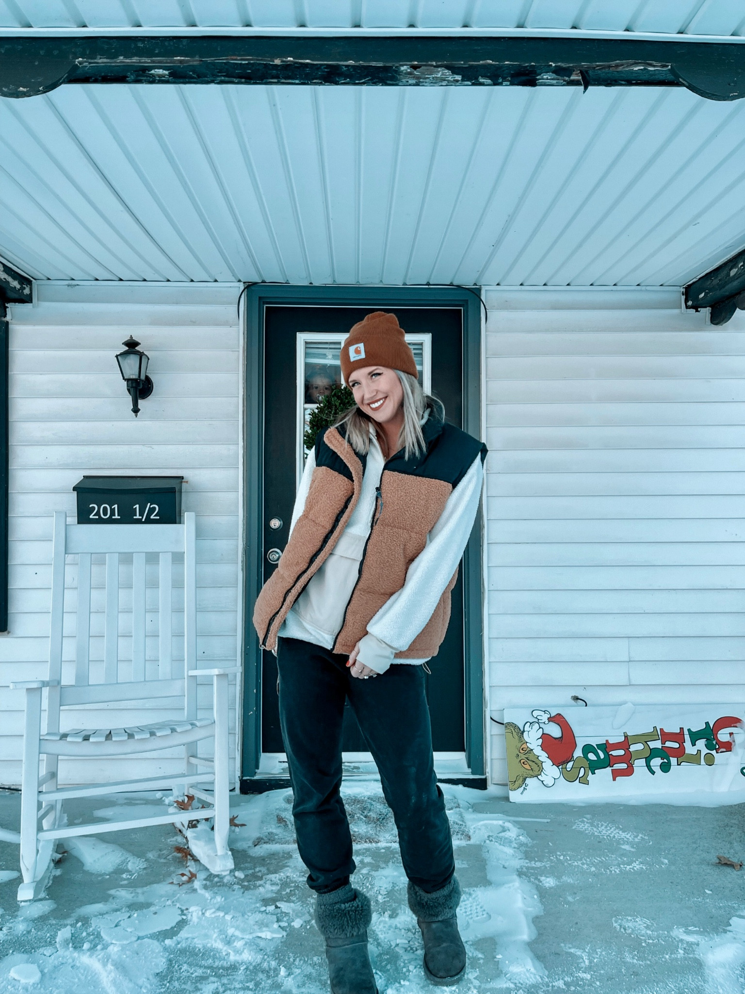 Cozy and warm winter outfit 

#sherpastyle #puffervest #targetstyle #winterstyle #aeriereal

#LTKSeasonal #LTKFind #LTKunder50