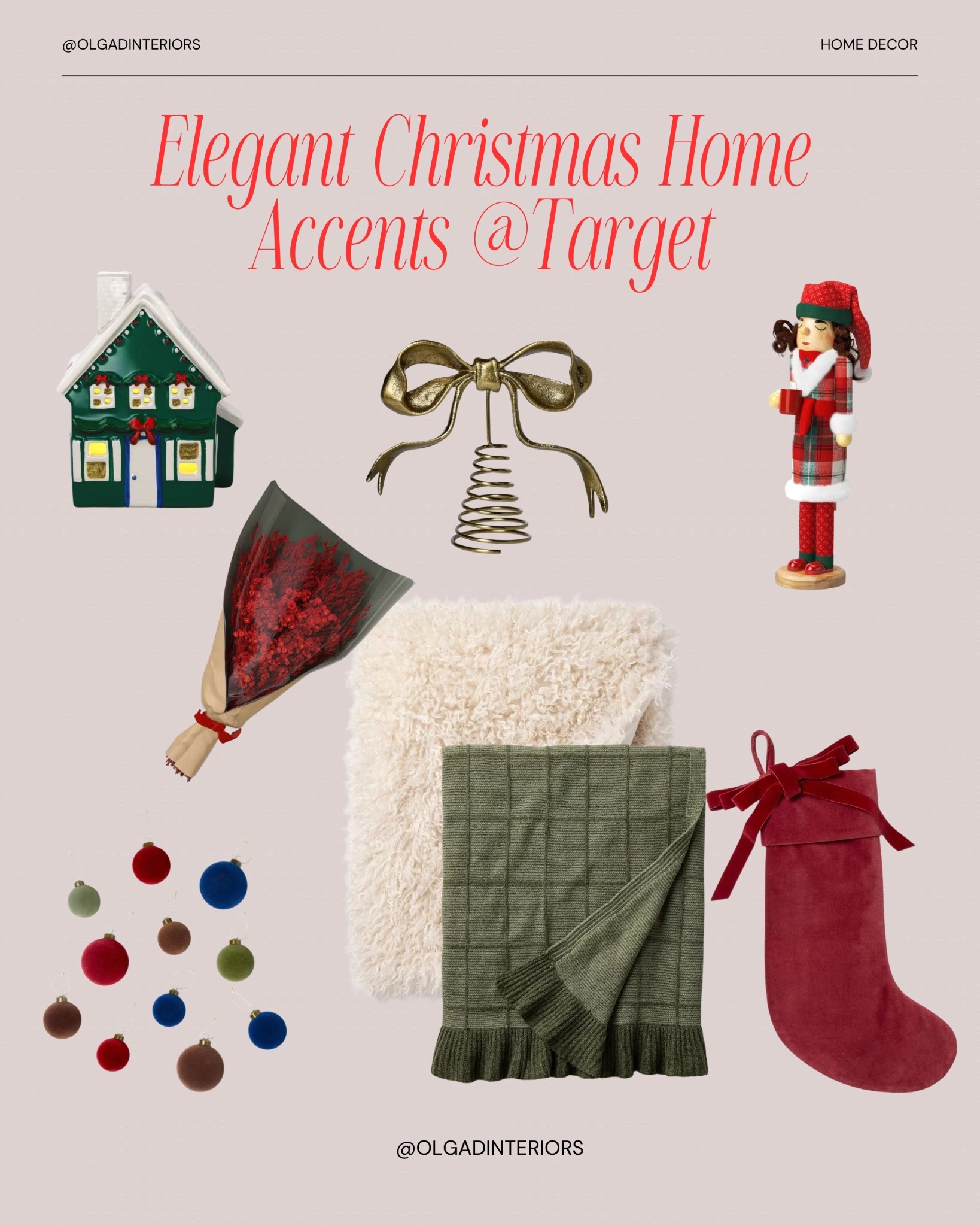 Target Christmas decor! Grab it before sells out! #homedecor #christmasdecor

#LTKFindsUnder50 #LTKSeasonal #LTKHome