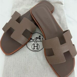 Taupe Women's Slide Sandals | Poshmark