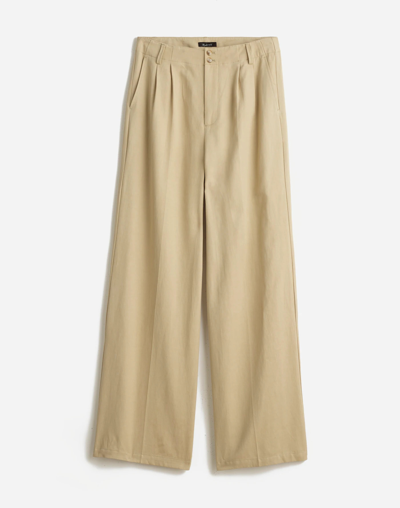 The Harlow Wide-Leg Pant in Drapey Twill | Madewell | Madewell