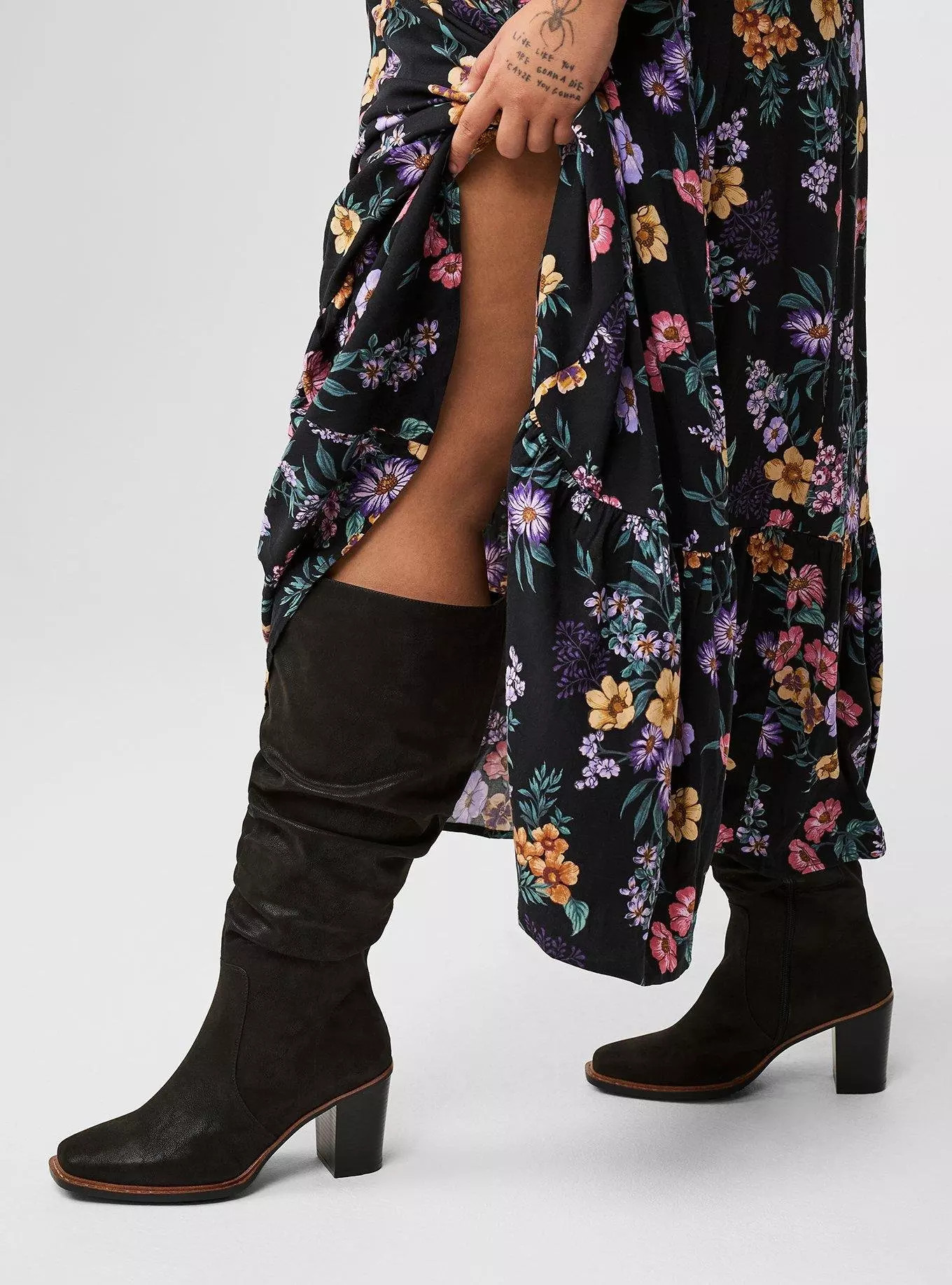 Heeled Slouch Boot (WW) | Torrid (US & Canada)