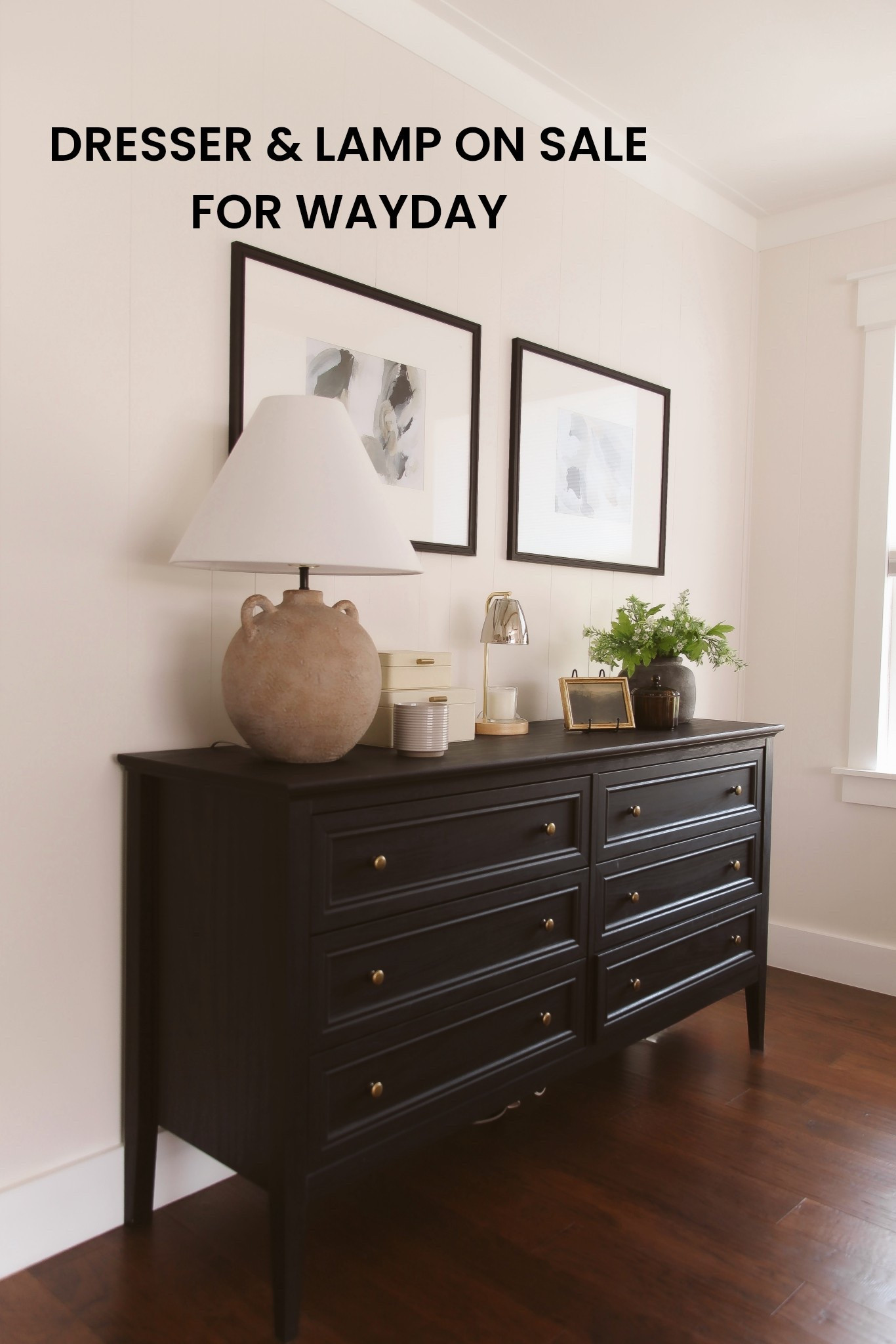 wayday sale on our dresser (we love it so much we also have it in white) and my lamp 

#LTKSaleAlert #LTKHome