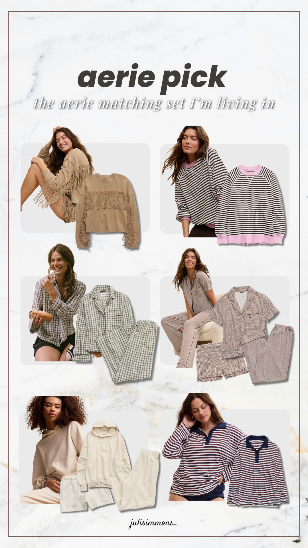 Aerie’s Fall Preview is coming! 🍂 I pulled together my favorite Aerie matching set for fall, and this is the one I’ll be living in all season long! 🤎 #fallSale
 

 #LTKootd #LTKmomlife #LTKmorningroutine