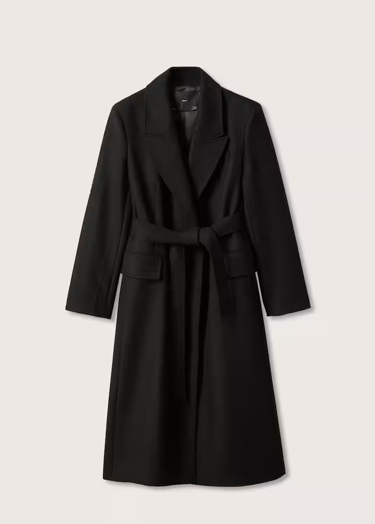 Belt handmade coat | MANGO (US)