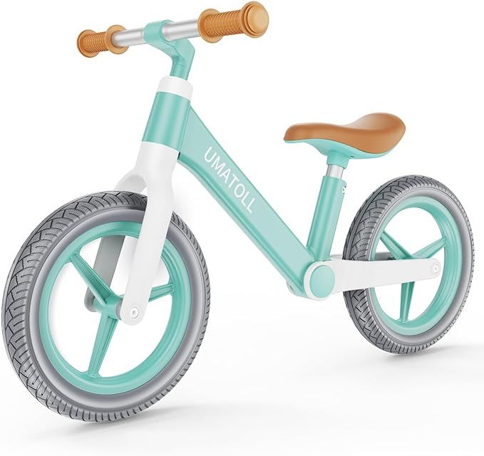 Umatoll 12 Inch Toddler Balance Bike, Age 2 to 5 Years Old, Ultra Light Nylon Frame No Pedal Bala... | Amazon (US)