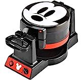 Disney Mickey Mouse Mickey Mouse Double Flip Waffle Maker, 1, Black, Red | Amazon (US)