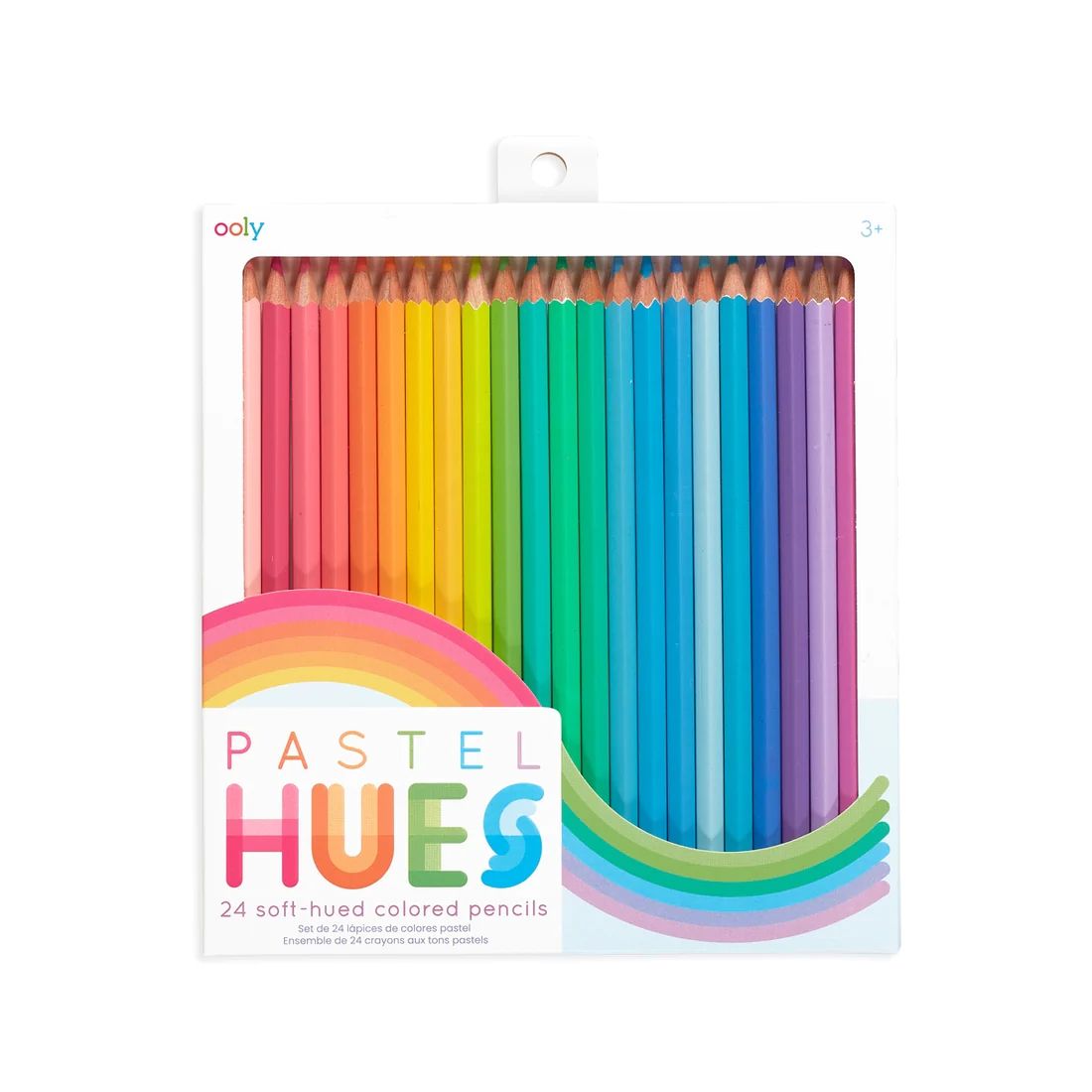 Pastel Hues Colored Pencils - Set of 24 | Ellie and Piper