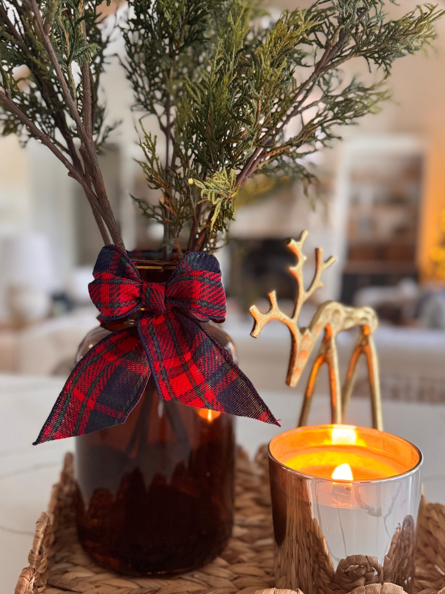 Excuse me while I add this plaid ribbon to everything | Ralph Lauren Christmas | plaid ribbon | Christmas decor 

#LTKHoliday #LTKHome #LTKSeasonal