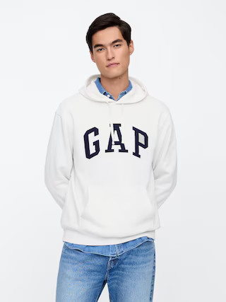 Relaxed Gap Logo Hoodie | Gap Factory