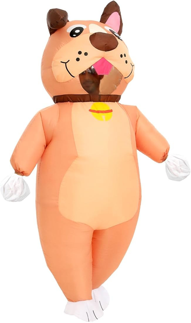 Inflatable Dog Costume for Adult Halloween Costumes Funny Blow Up Costumes for Men Women Costumes... | Amazon (US)