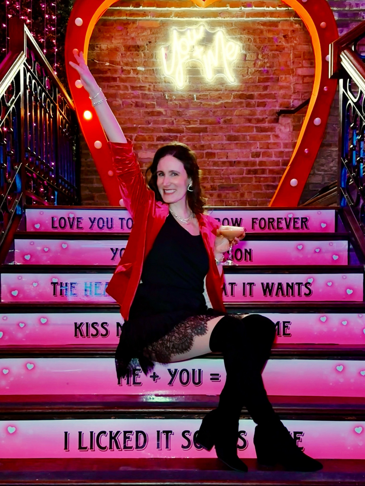 Cute, black, lace skirt under $25! 