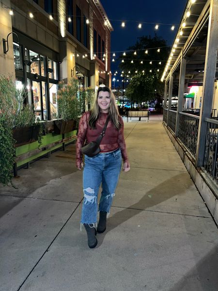 Moms night out! Wearing this $40 layering top and my current favorite jeans that are so comfy. Top is a large, jeans are a size 14 short!
Midsize outfits
Midsize jeans


#LTKunder50 #LTKcurves #LTKstyletip