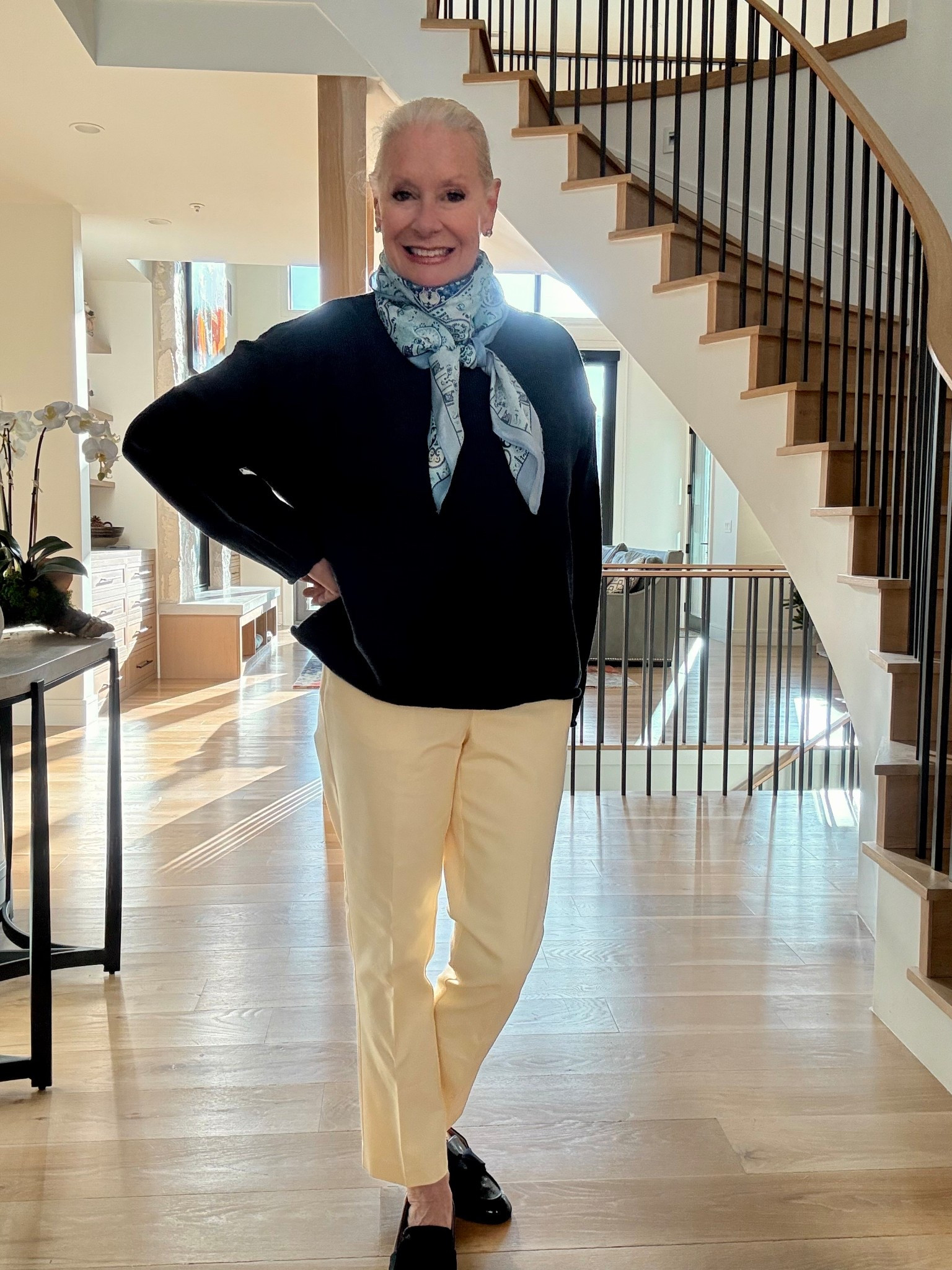 What’s up buttercup?
Just sprinkling a little sass into the day.
Butter yellow and navy-soft, classic, and effortlessly chic.


#LTKOver40 #LTKootd #LTKMidsize