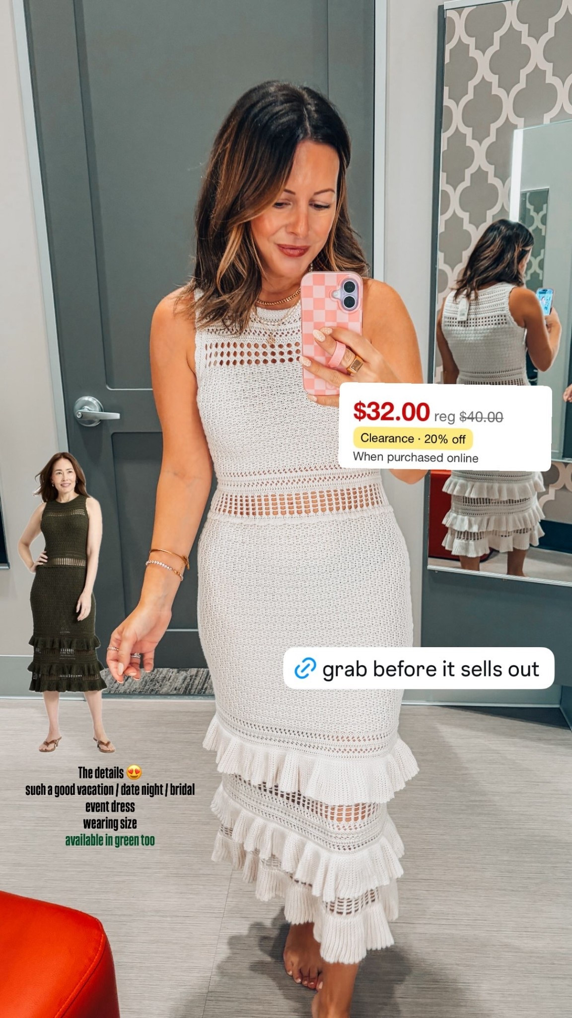 The details 😍 such a good vacation / date night / bridal event dress
wearing size small! available in green too

#LTKootd #LTKSeasonal #LTKSaleAlert