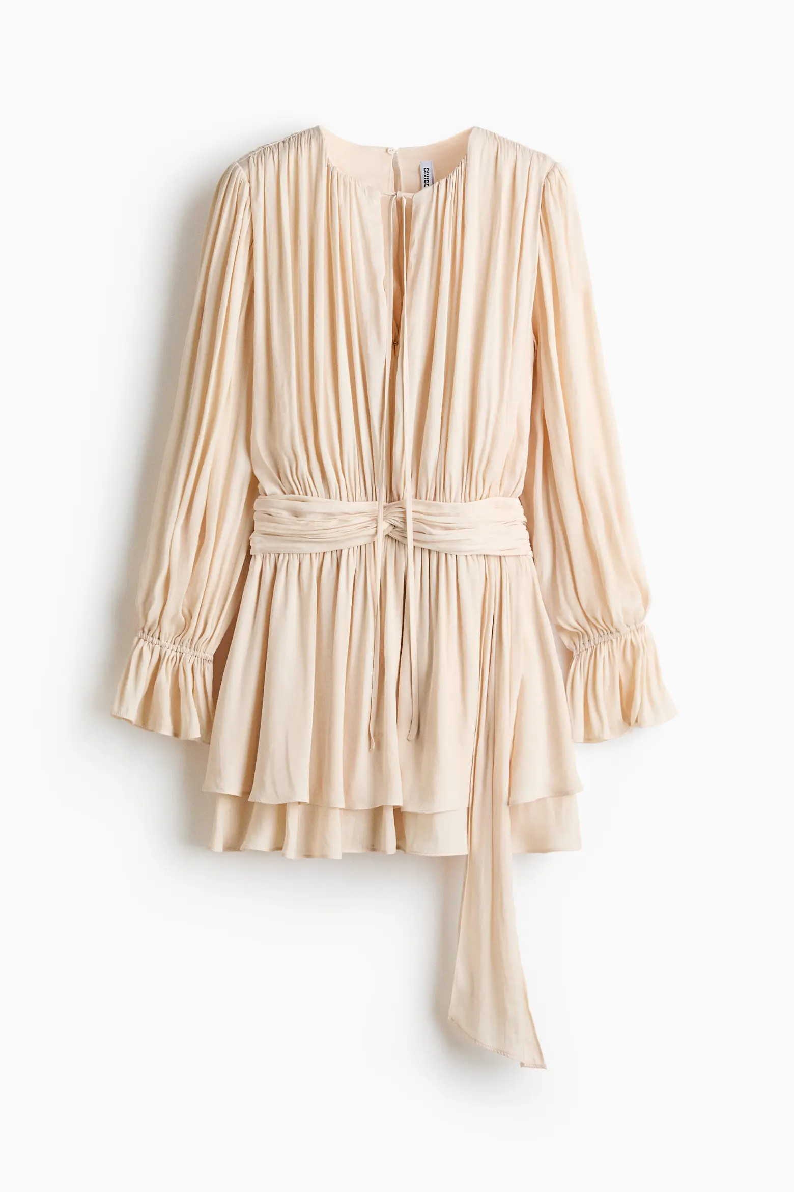 Knot-detail Draped Dress (Women) | Nordstrom | Nordstrom