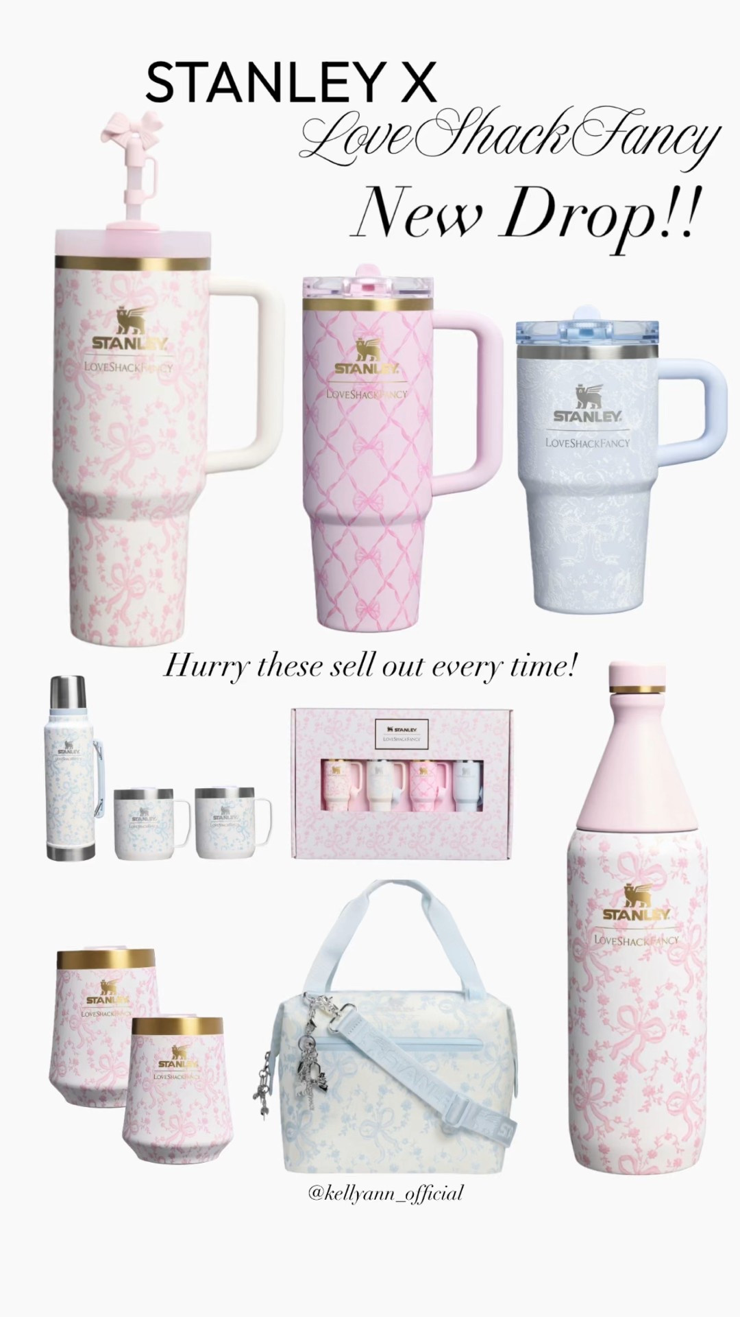 Hurry!! Stanley just dropped their new collab with LoveShackFancy! 

#LTKHome #LTKHoliday #LTKSaleAlert