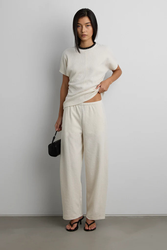 ELASTIC WAIST BARREL PANT | OAK + FORT