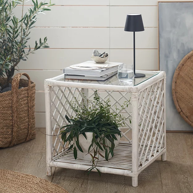 Whitewashed Moreton Side Table | Coffee & Side Tables | The  White Company | The White Company (UK)
