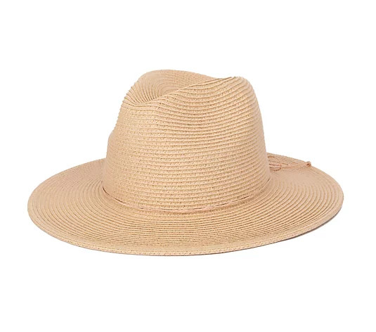 San Diego Hat Co. Women's Water Repellent Fedora - QVC.com | QVC