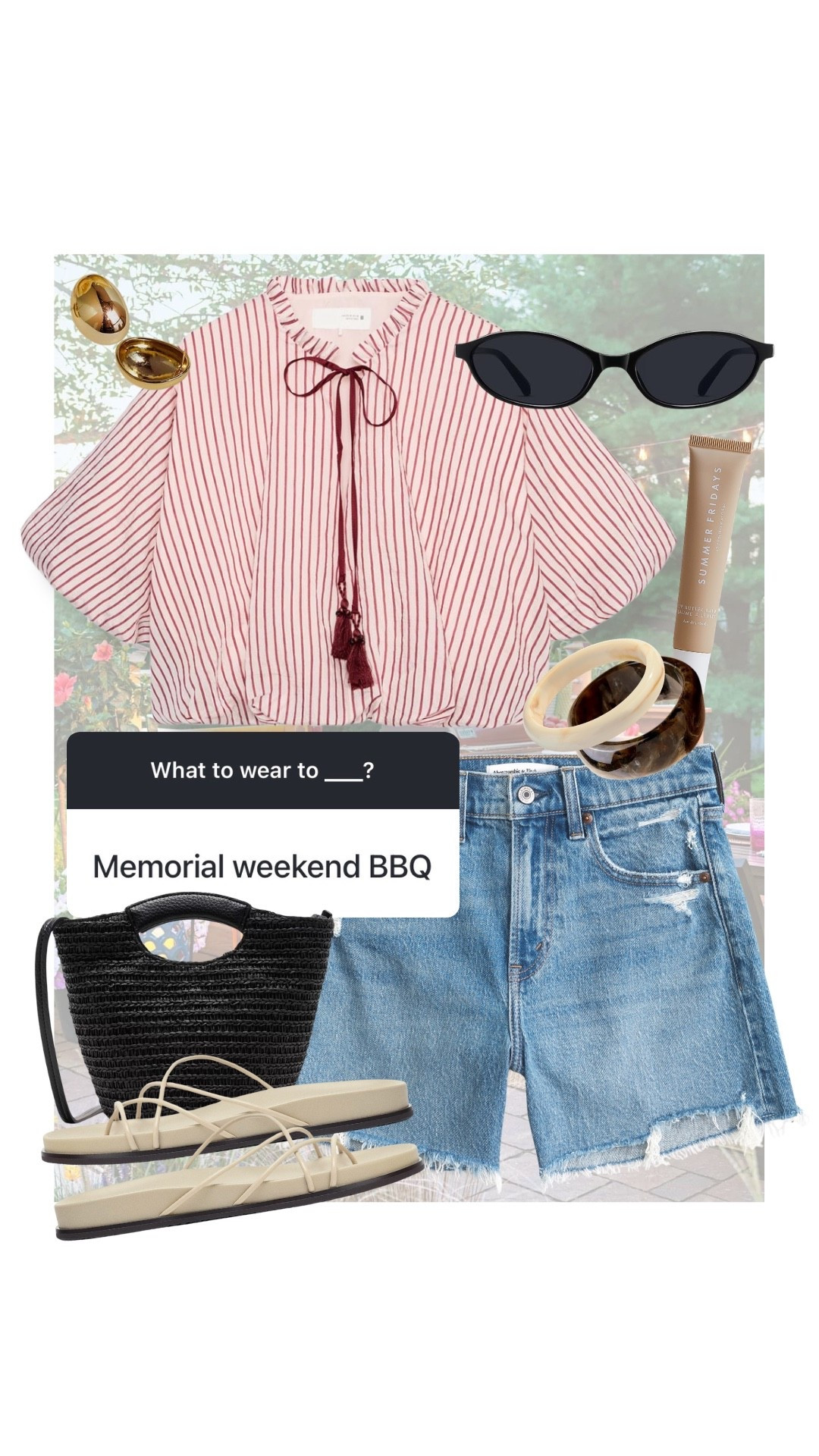 What to wear to a MDW BBQ! #kathleenpost

Memorial Day weekend outfit, 4th of July, Labor Day weekend, backyard bbq, casual summer outfit