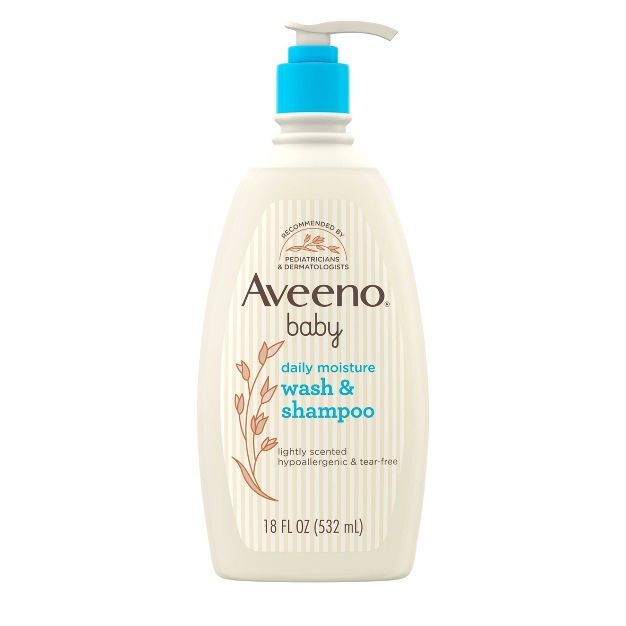 Aveeno Baby Wash and Shampoo - 18 fl oz | Target