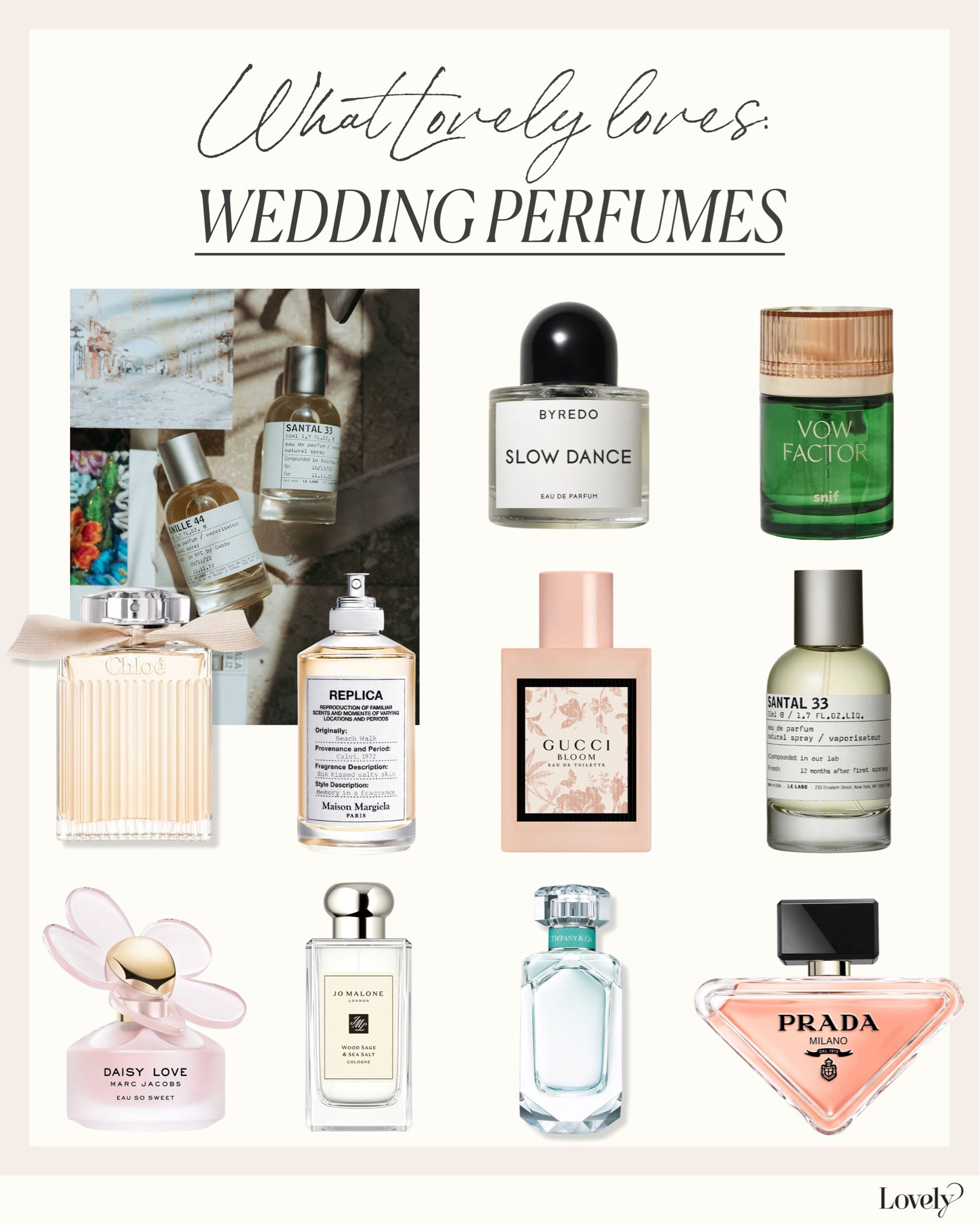 Scent to be! ✨ We’re rounding up some of our favorite wedding perfumes that will forever remind you of your big day and look cute in your details flat lay. 

Wedding perfume, perfume, bride, bride-to-be, wedding

#LTKwedding