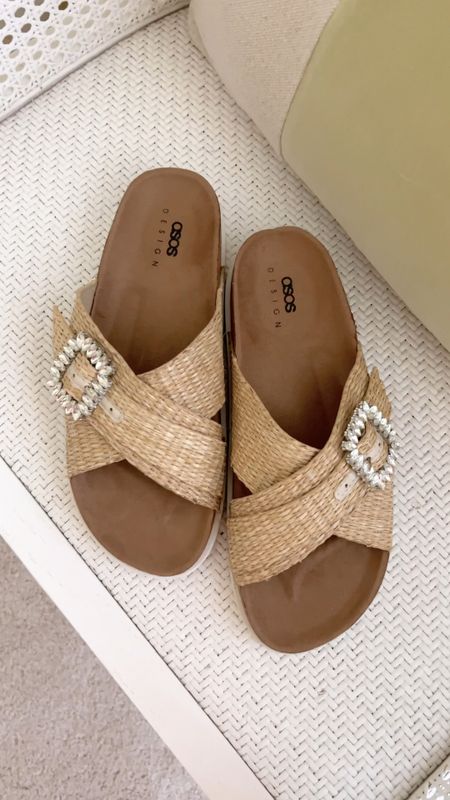 Cutest $26 summer sandals! A birkenstock I can get behind. They come in normal and wide sizing. I ordered my usual size but wish I’d gone up one!