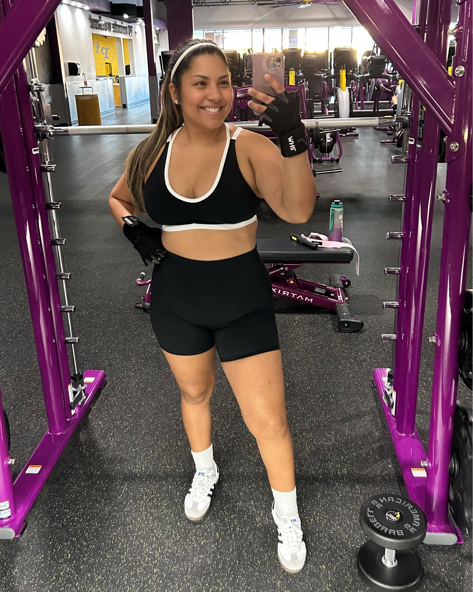 Boo-tiful workout start with the perfect gym fit 👻🤍🖤
Rory Ruched Top + High Waisted Breeze Shorts 6”… both pieces size L. 

#LTKShoeCrush #LTKActive #LTKFitness