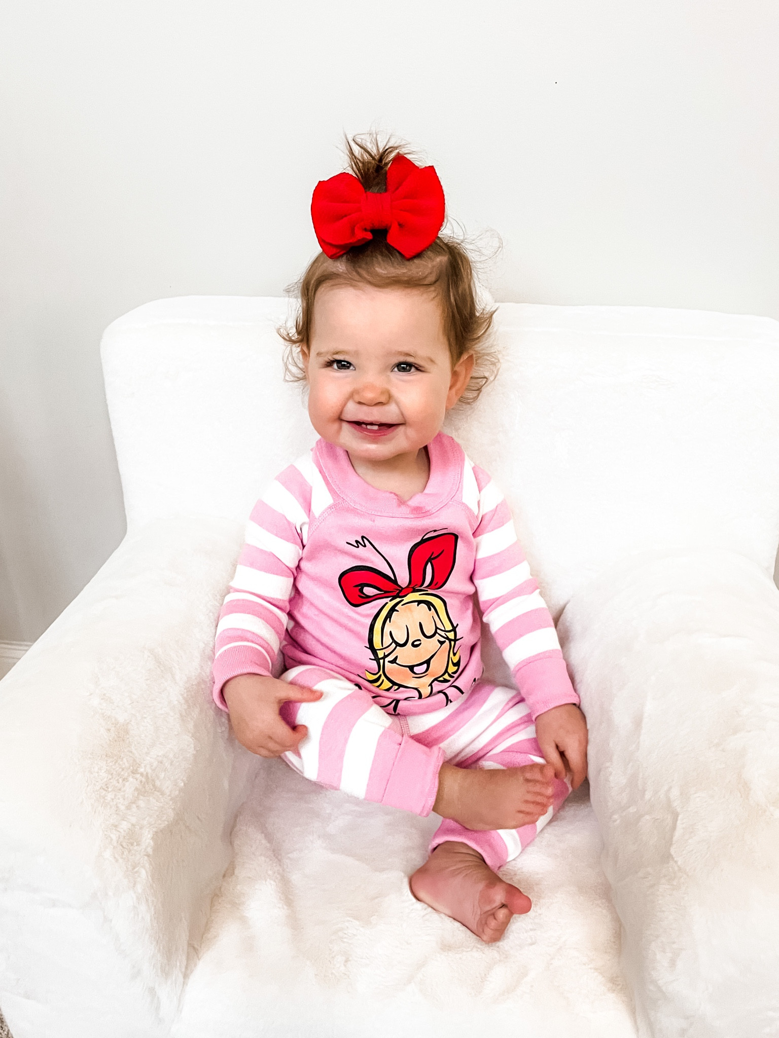 Hanna Anderson baby and toddler Christmas pajamas! This Cindy Lou set from the Grinch is so soft and absolutely adorable 🥹 

#LTKHoliday #LTKkids #LTKSeasonal