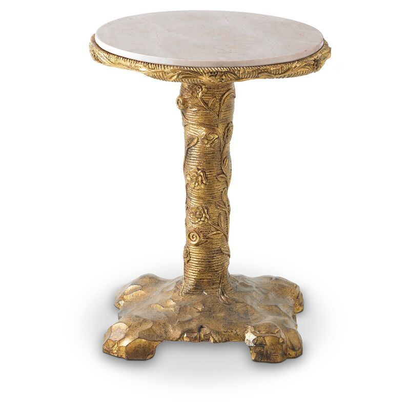 Albero Side Table, Gold | One Kings Lane